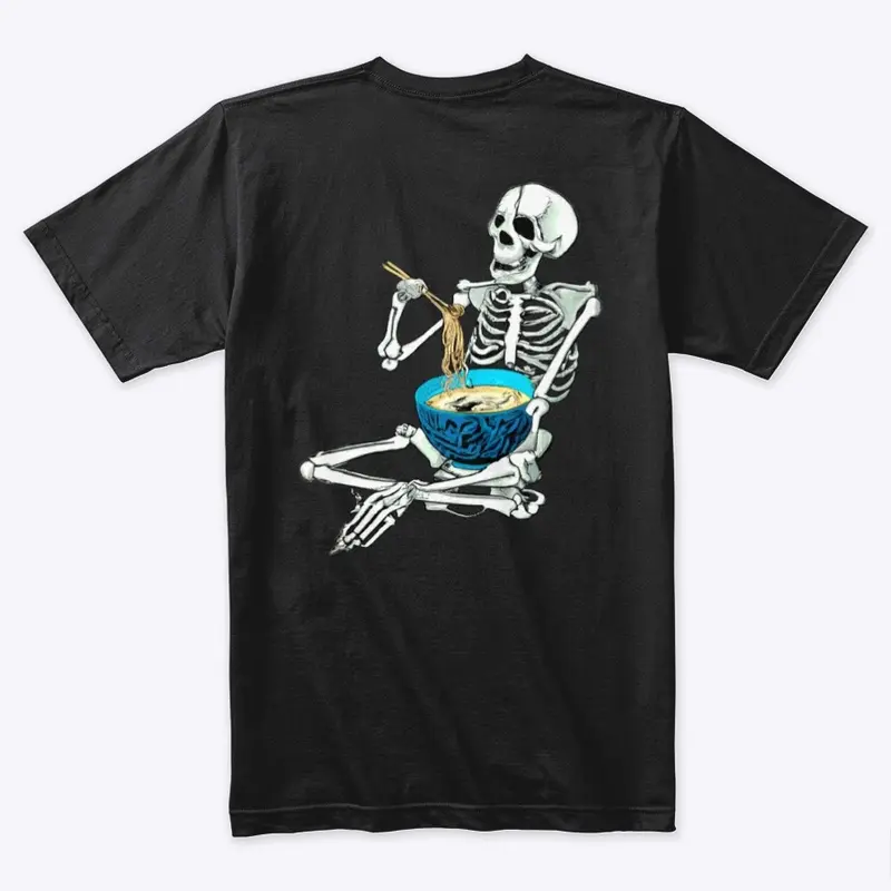 Skeleton Eating A Bowl Of Ramen (VIP)